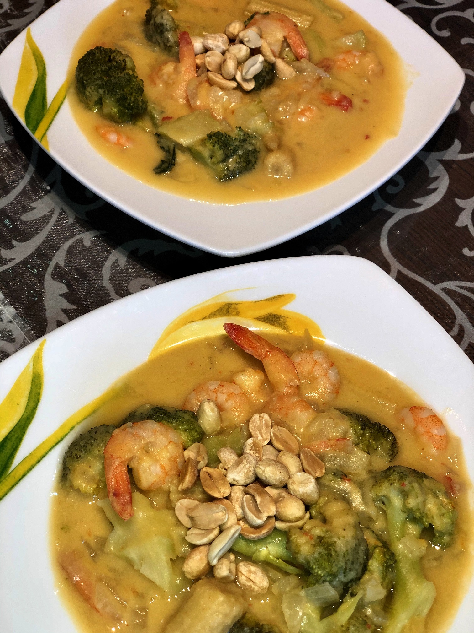 Lečin curry z rakci
