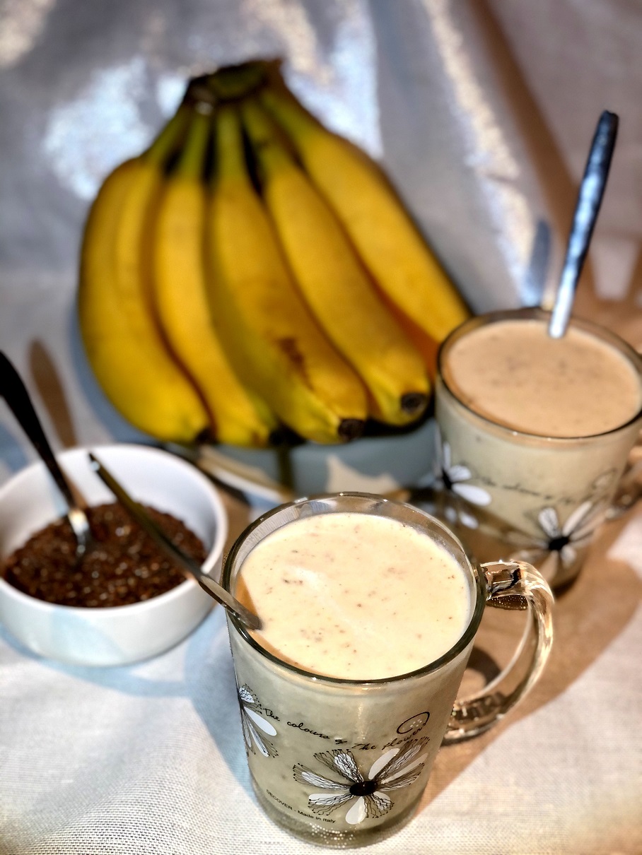 Bananino-arašidov smoothie