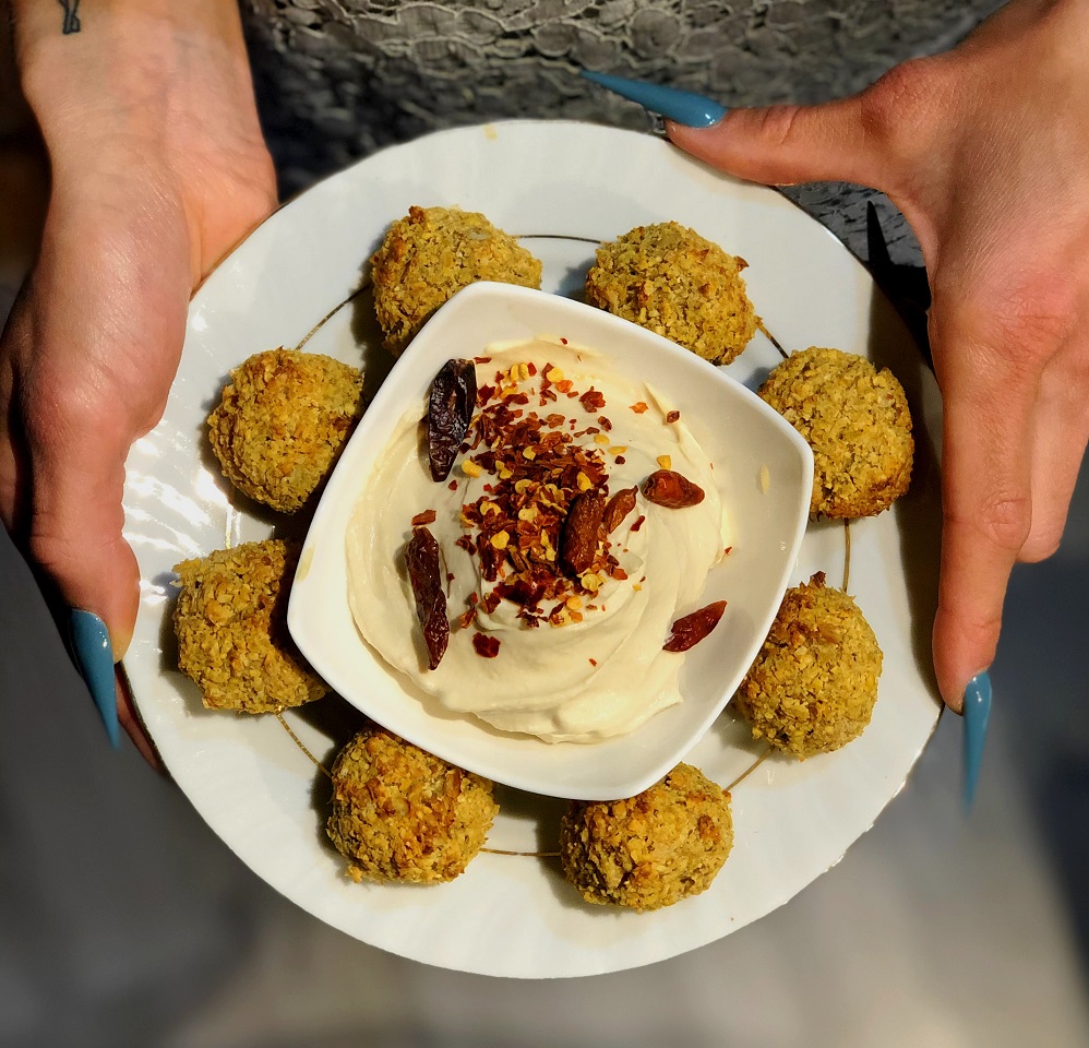 Domači falafeli iz pečice