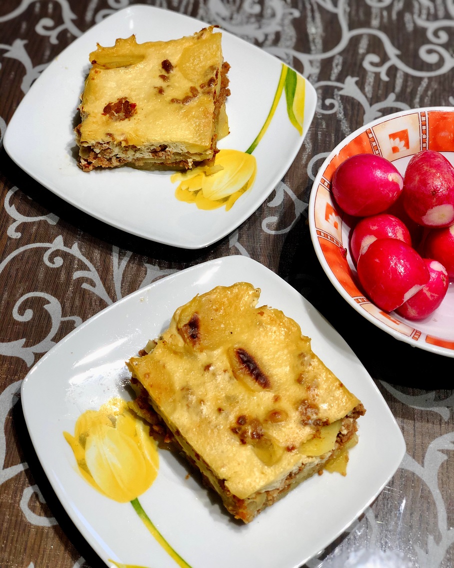 Potato moussaka